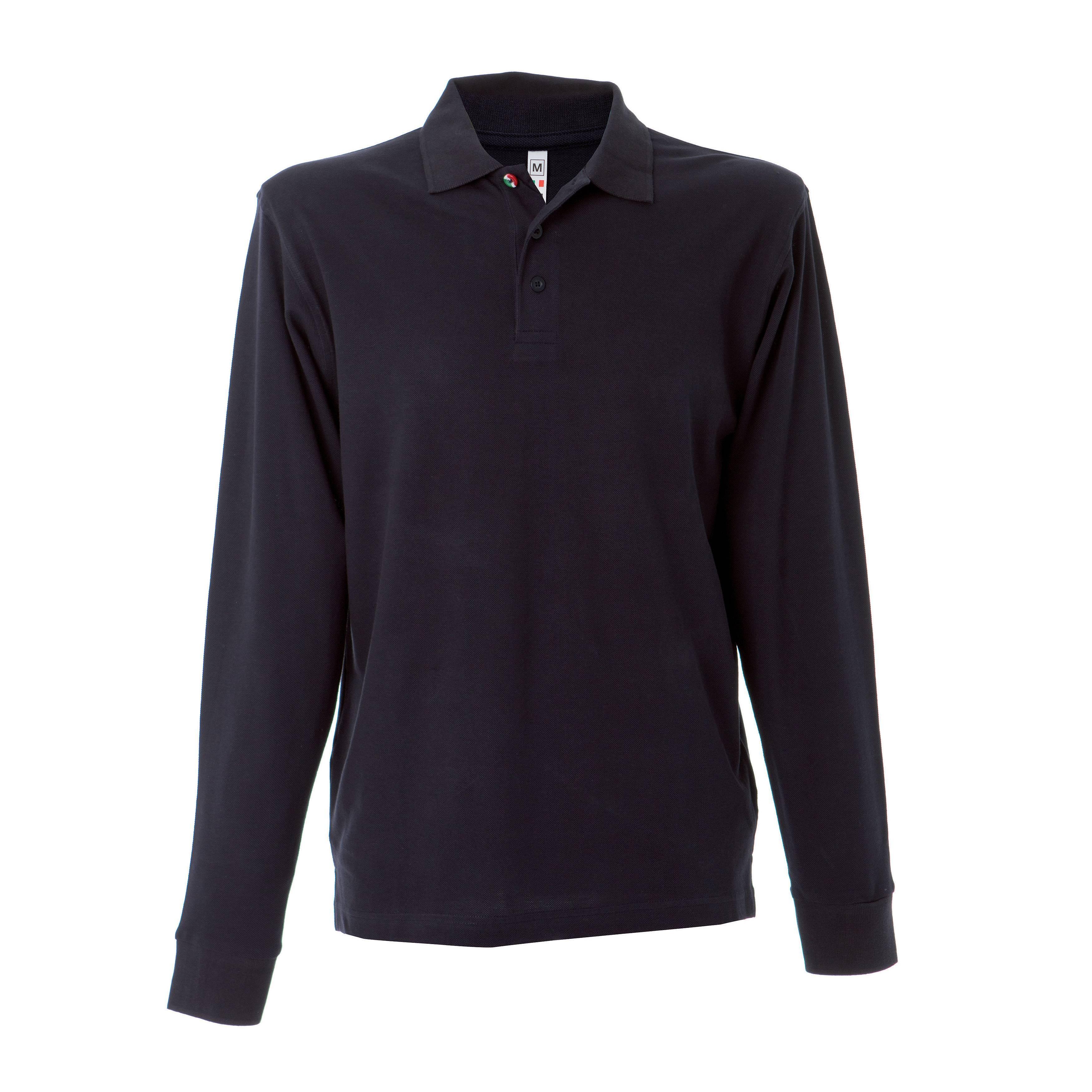 Polo manica lunga da Lavoro 100% Cotone JRC New Zeland 991313