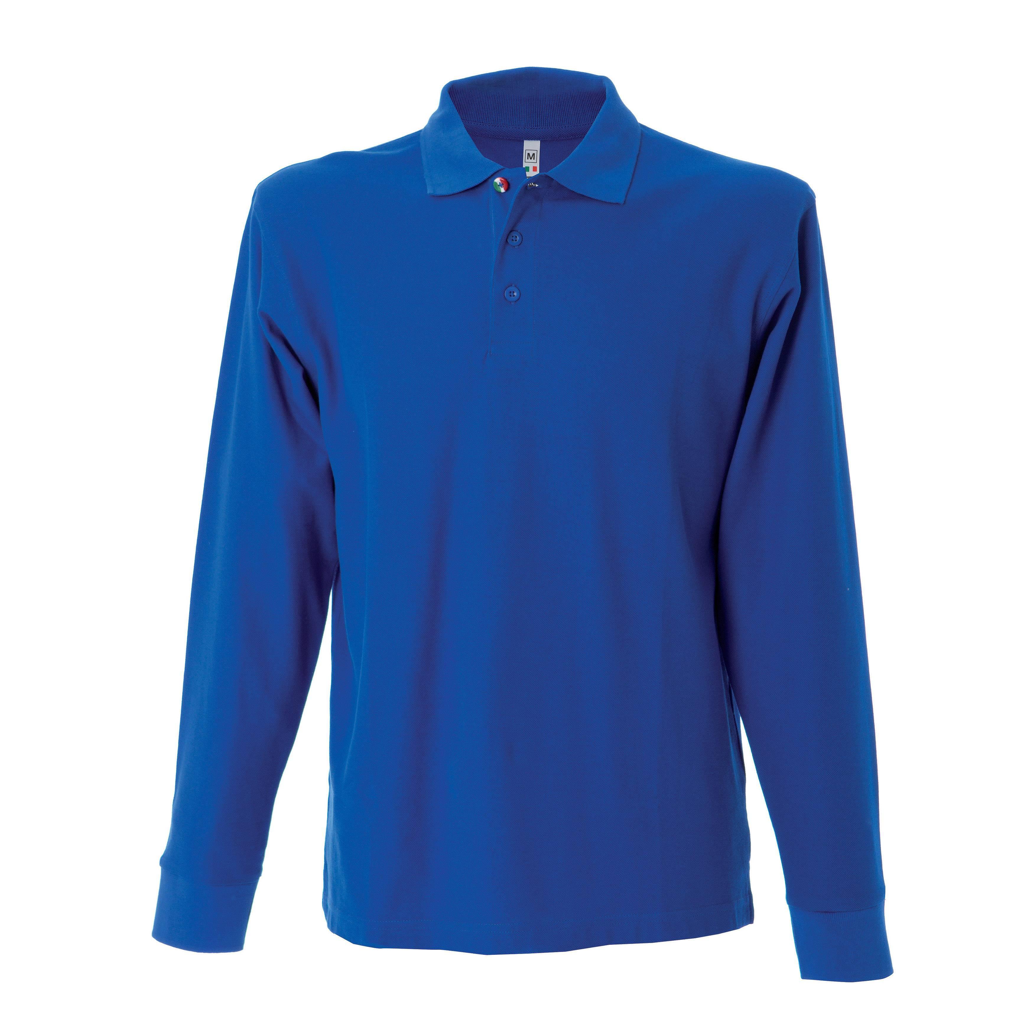 Polo manica lunga da Lavoro 100% Cotone JRC New Zeland 991313