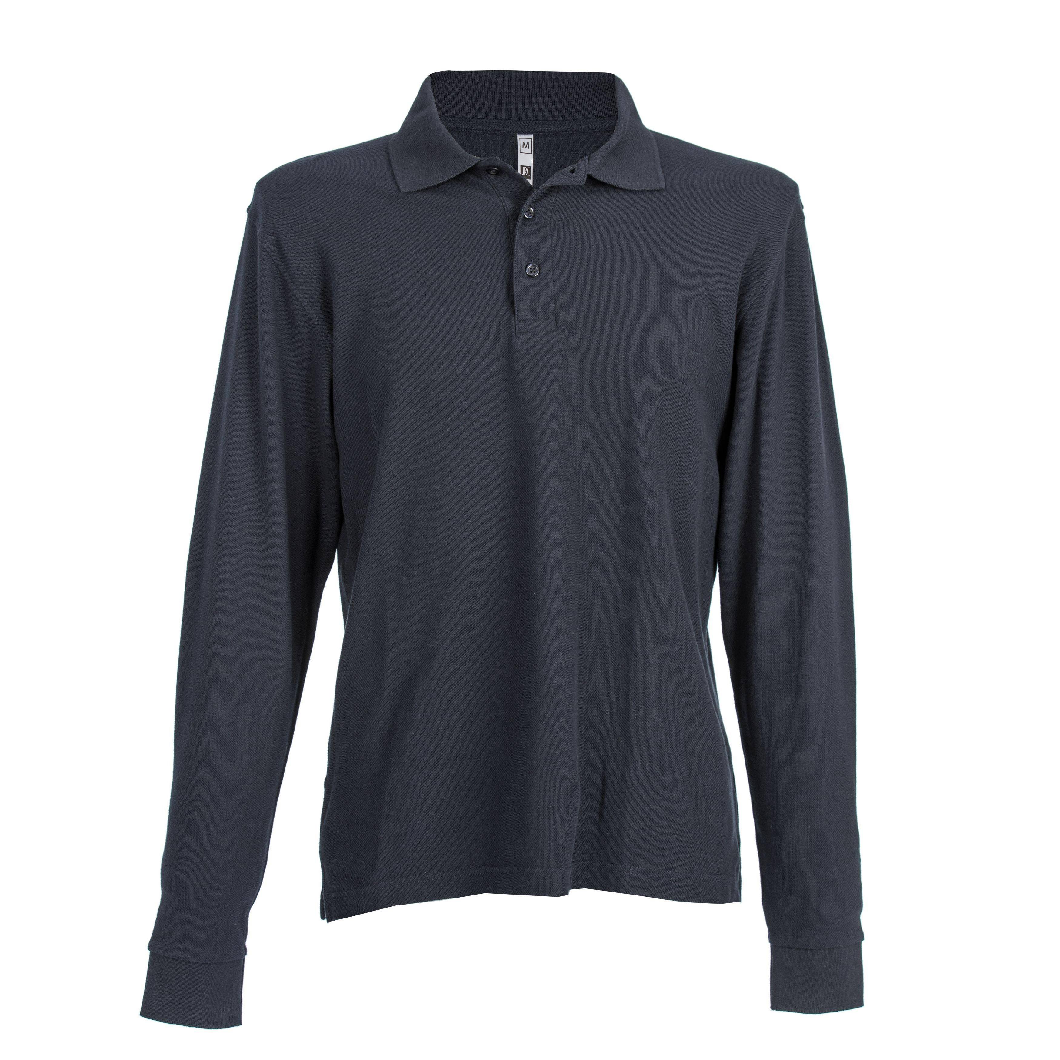 Polo manica lunga da Lavoro 100% Cotone JRC Tunisi 992542