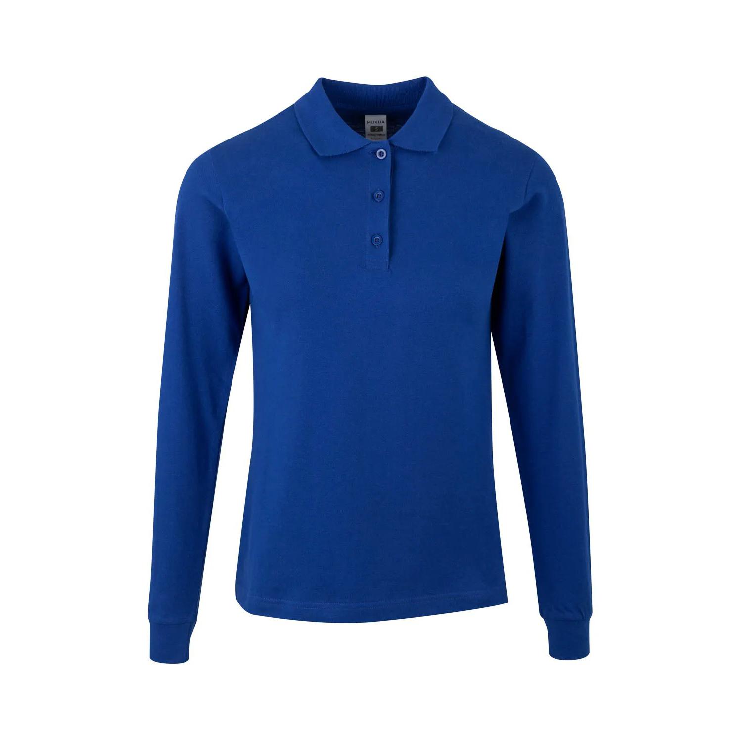 Polo maniche lunghe da Lavoro 100% Cotone Velilla Hobart Lady PL200WC