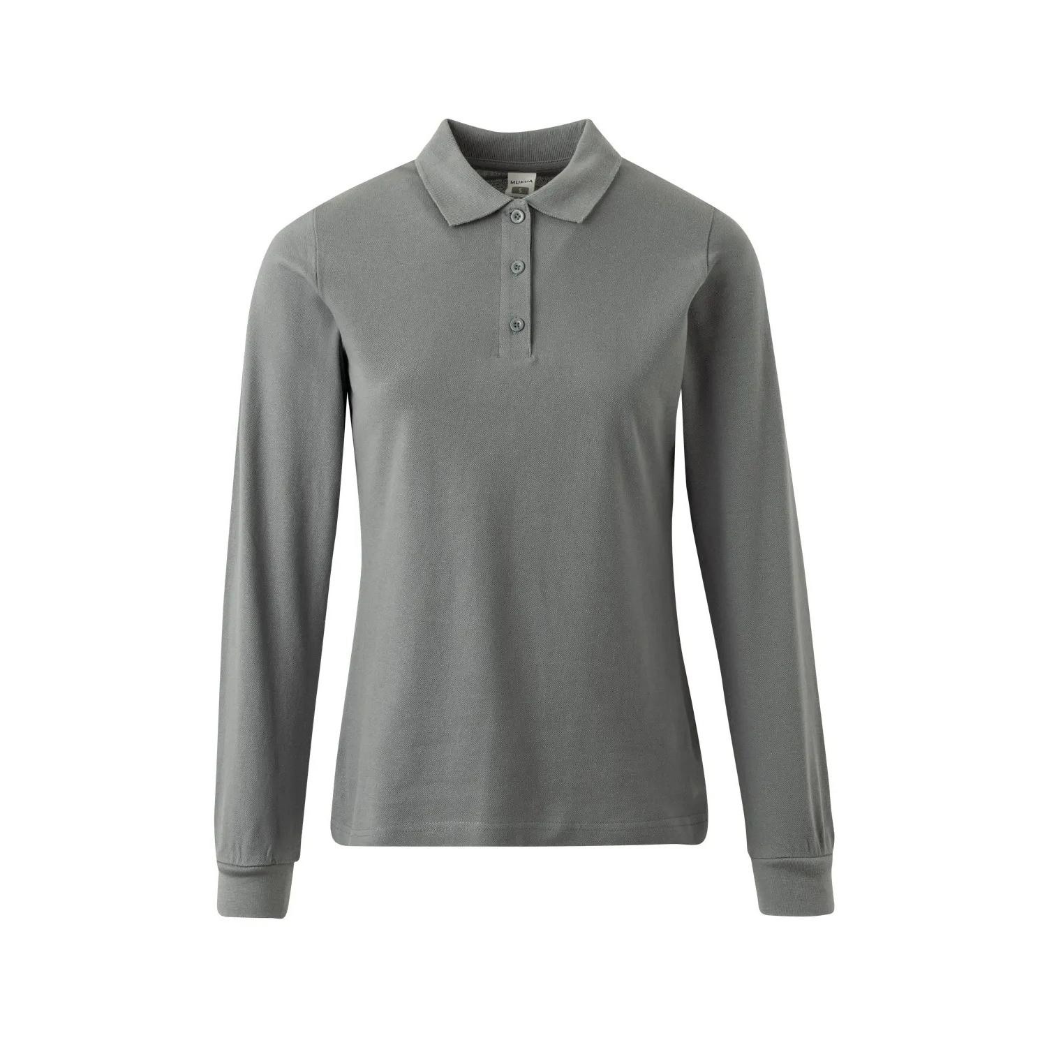 Polo maniche lunghe da Lavoro 100% Cotone Velilla Hobart Lady PL200WC