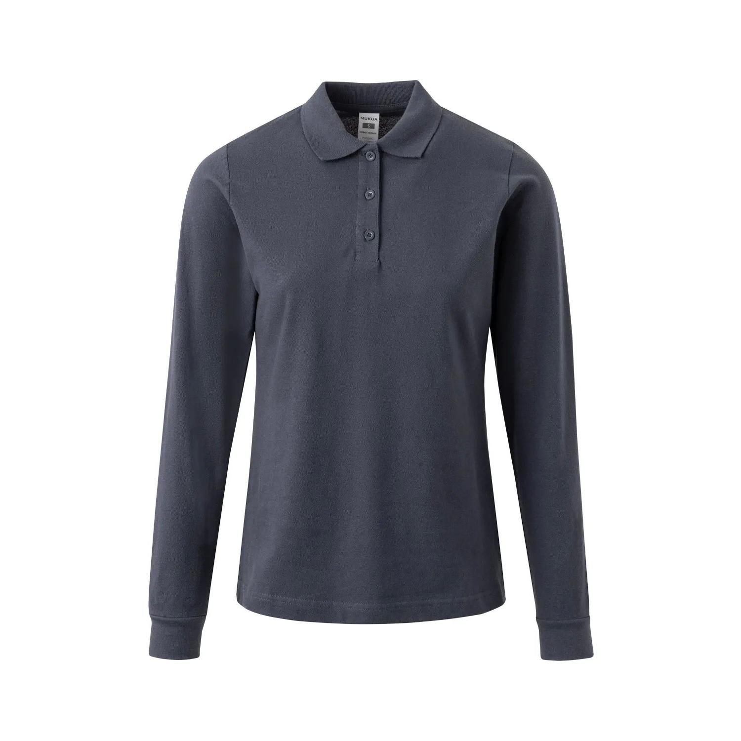 Polo maniche lunghe da Lavoro 100% Cotone Velilla Hobart Lady PL200WC