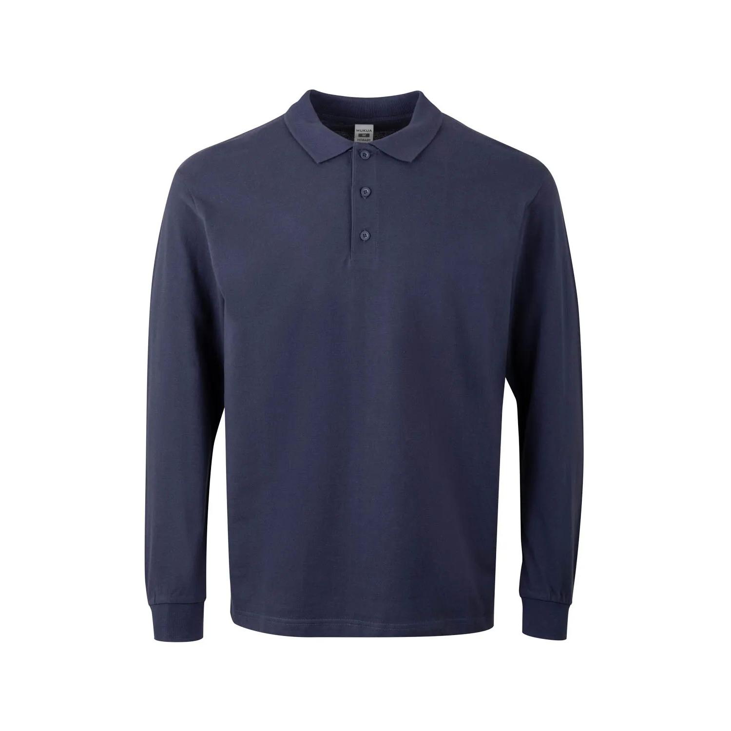 Polo maniche lunghe Unisex da Lavoro 100% Cotone Velilla Hobart PL200UC