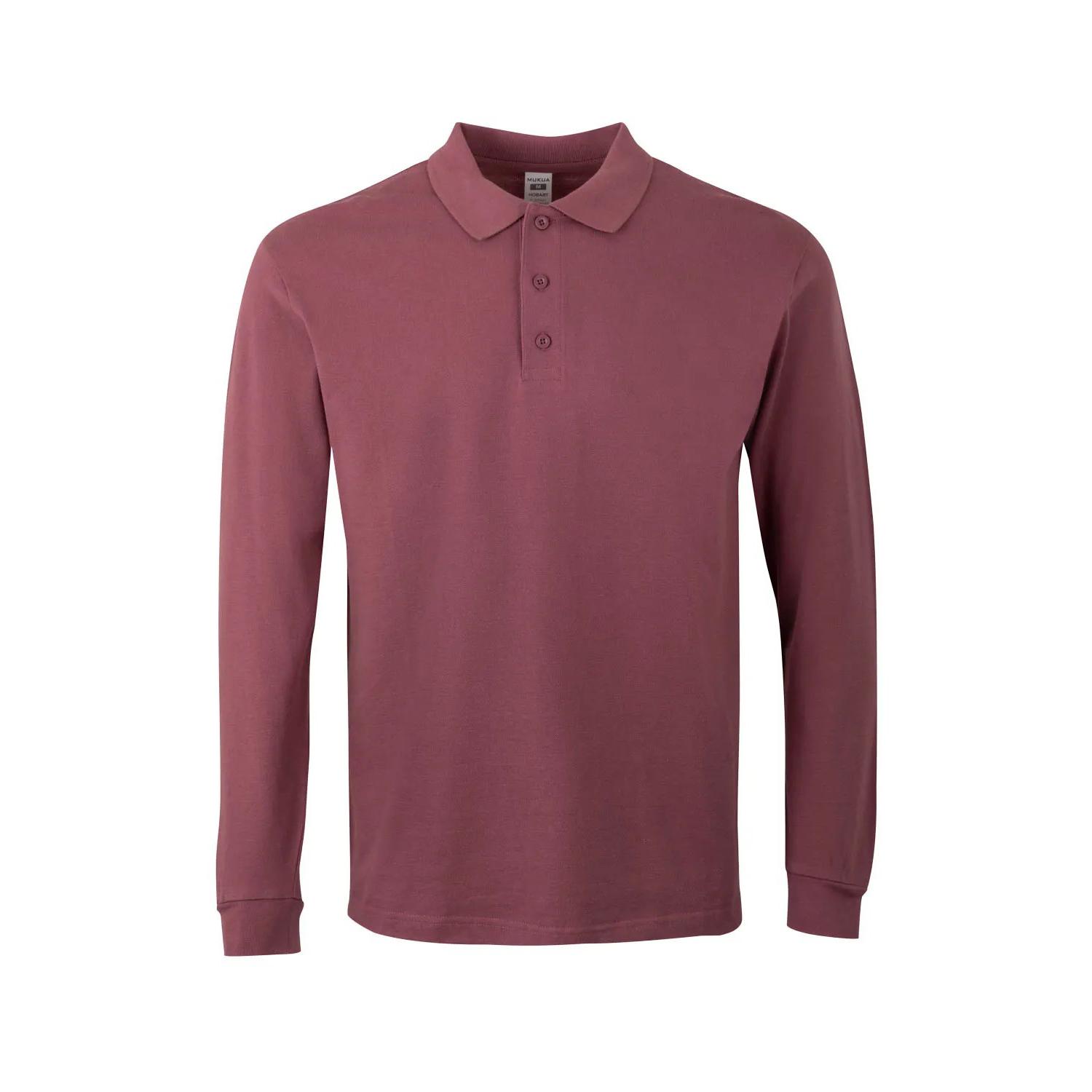 Polo maniche lunghe Unisex da Lavoro 100% Cotone Velilla Hobart PL200UC