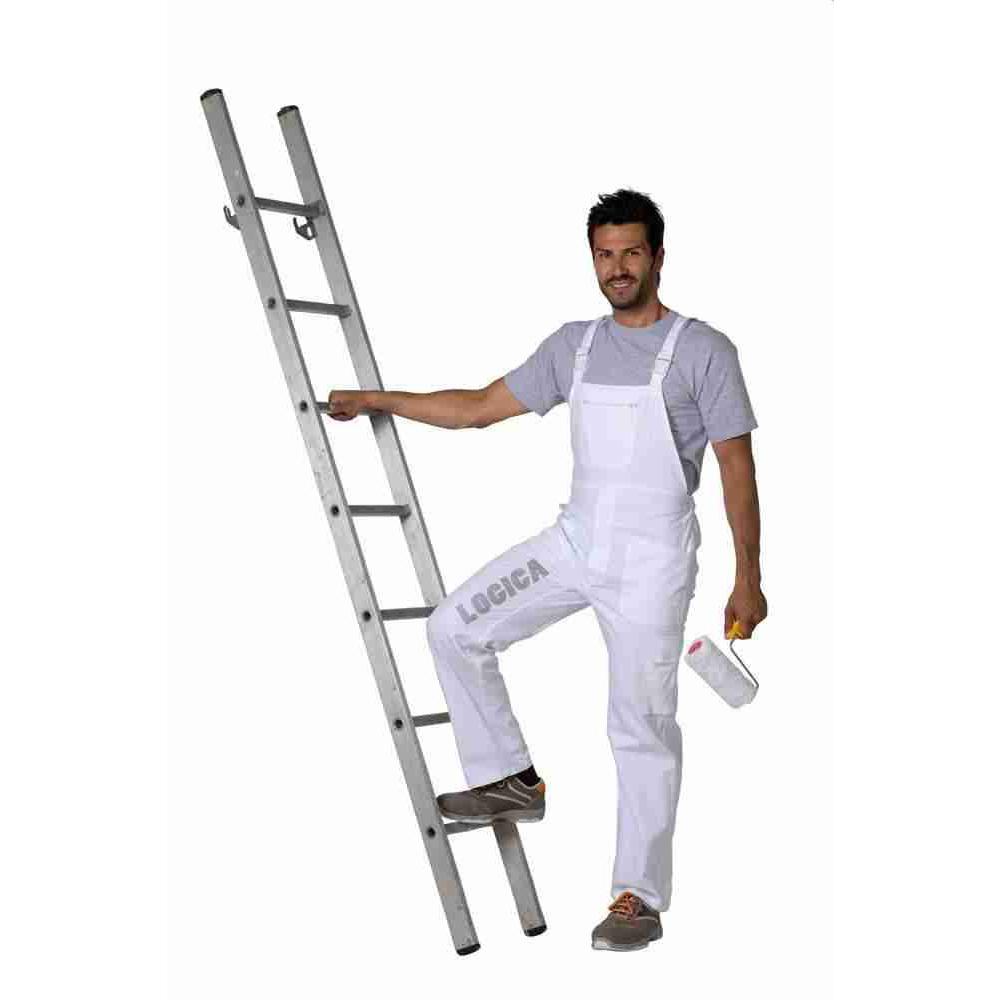 Salopette da Lavoro Multitasche 100% cotone Logica 9035BIANCO-L