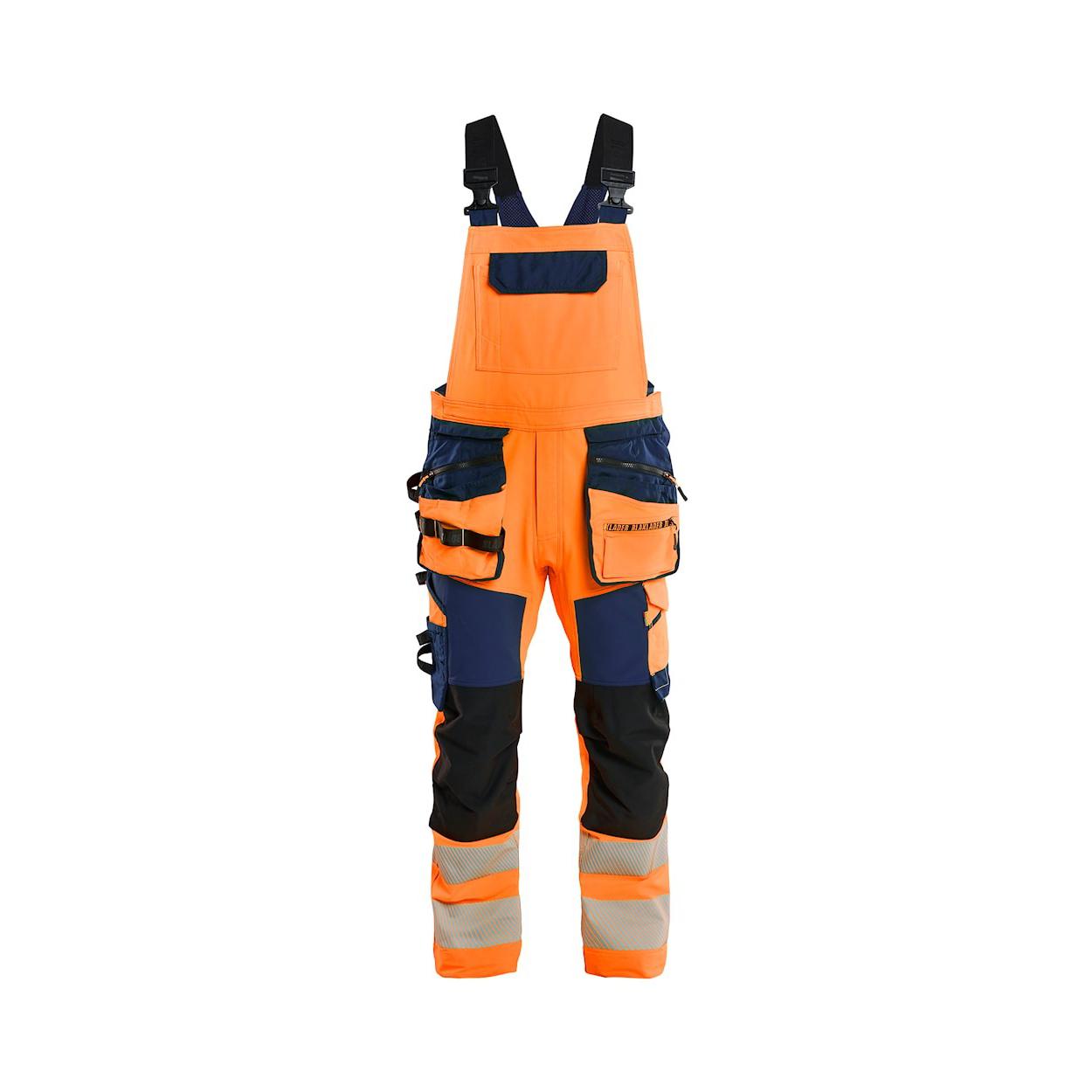 Salopette da lavoro Multitasche Blaklader alta visibilit� strech 4-vie 262616483389C50