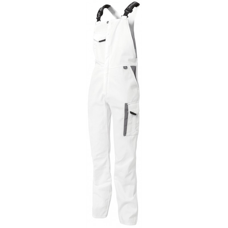 Salopette da Lavoro Multitasche Molinel White & Pro 3582.2351.001