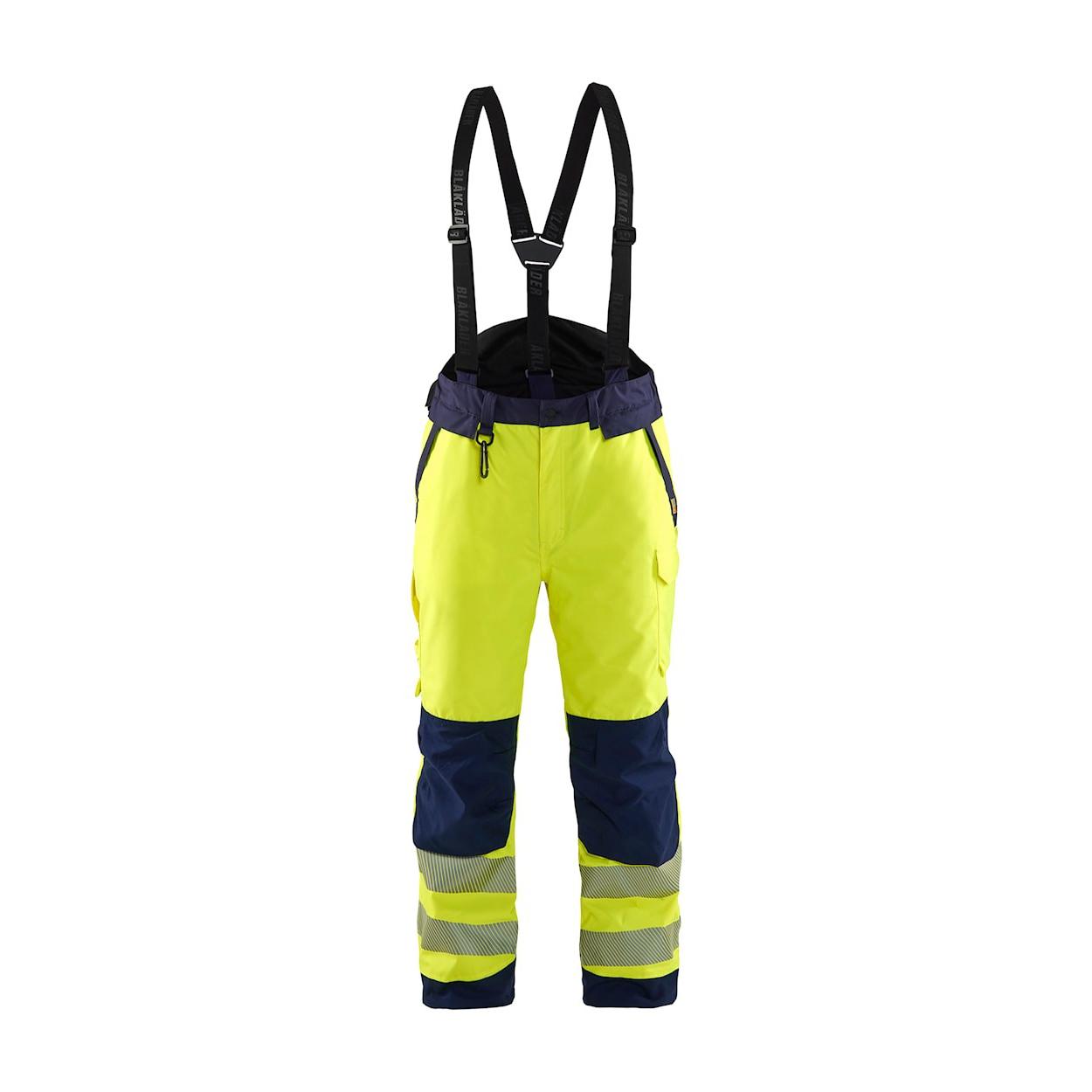 Salopette Pantaloni da lavoro alta visibilit� multitasche blaklader high vis impermeabili invernali 187519773389M