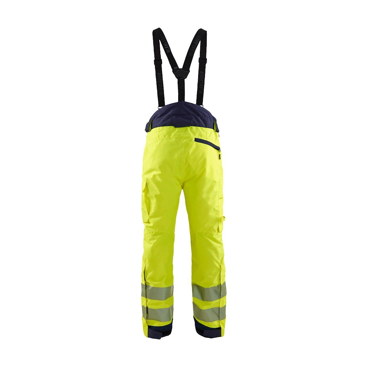 Salopette Pantaloni da lavoro alta visibilit� multitasche blaklader high vis impermeabili invernali 187519773389M
