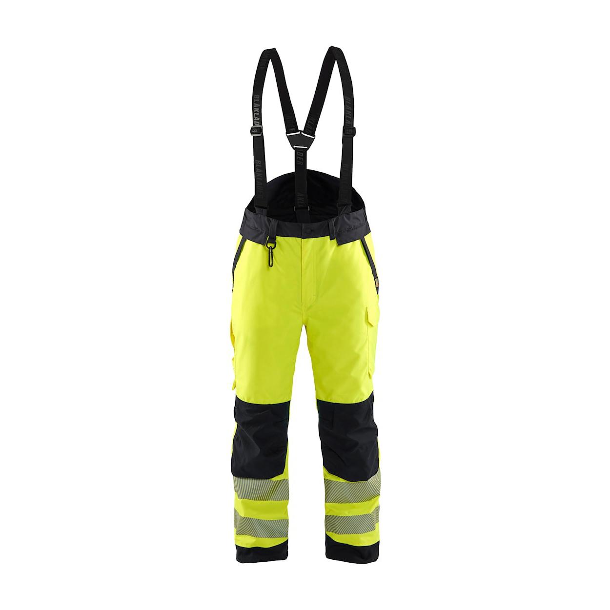 Salopette Pantaloni da lavoro alta visibilit� multitasche blaklader high vis impermeabili invernali 187519773389M