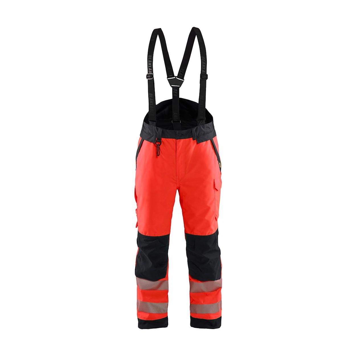 Salopette Pantaloni da lavoro alta visibilit� multitasche blaklader high vis impermeabili invernali 187519773389M