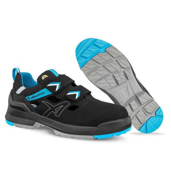 Sandali Albatros Forge Air Black/Blu Low S1 ESD FO SR 648060