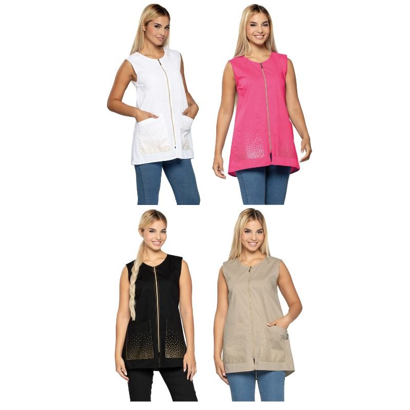 Scamiciato da donna a maniche corte Siggi Elodie - 28SC0115/00