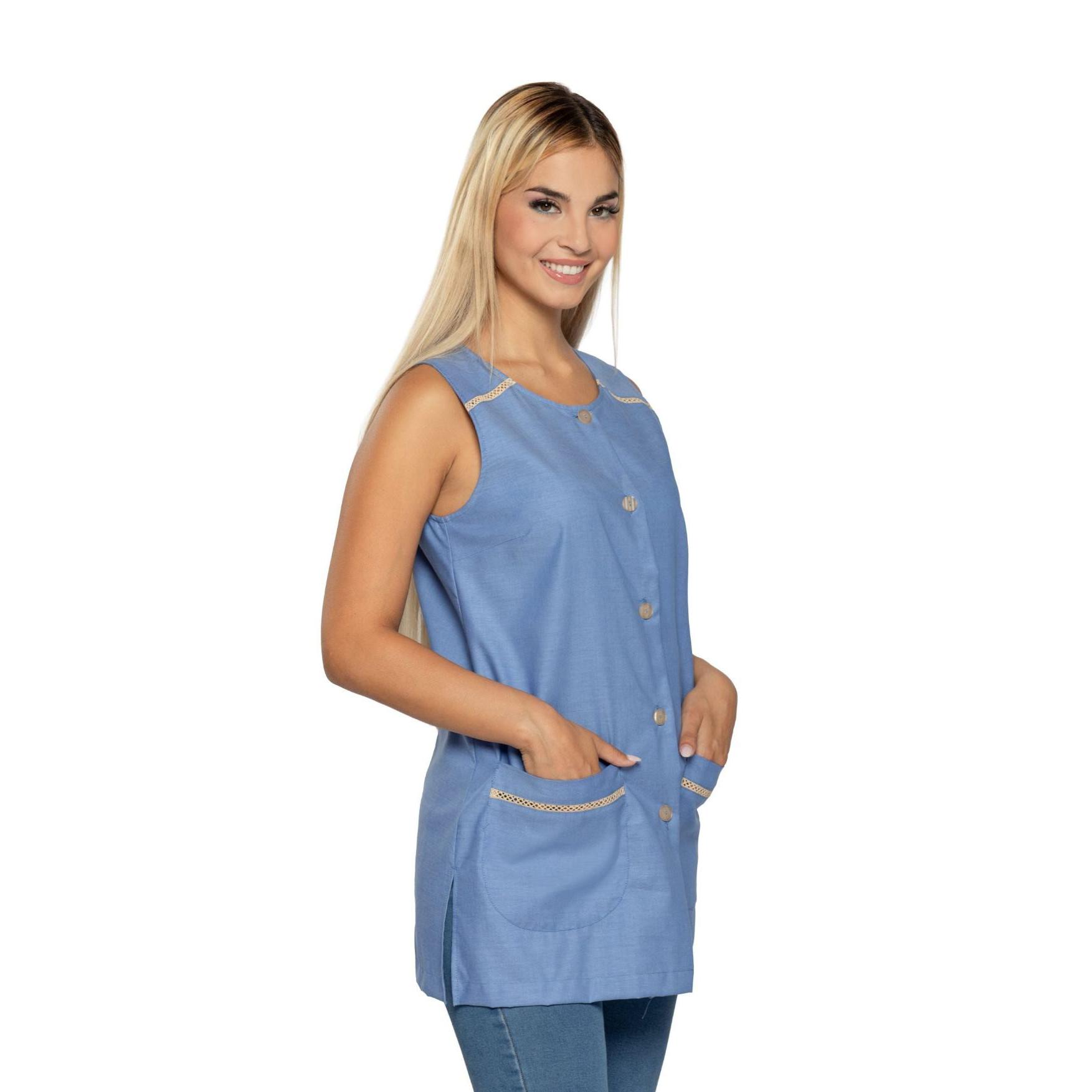 Scamiciato da donna a maniche corte Siggi Thea - 28SC0116/00