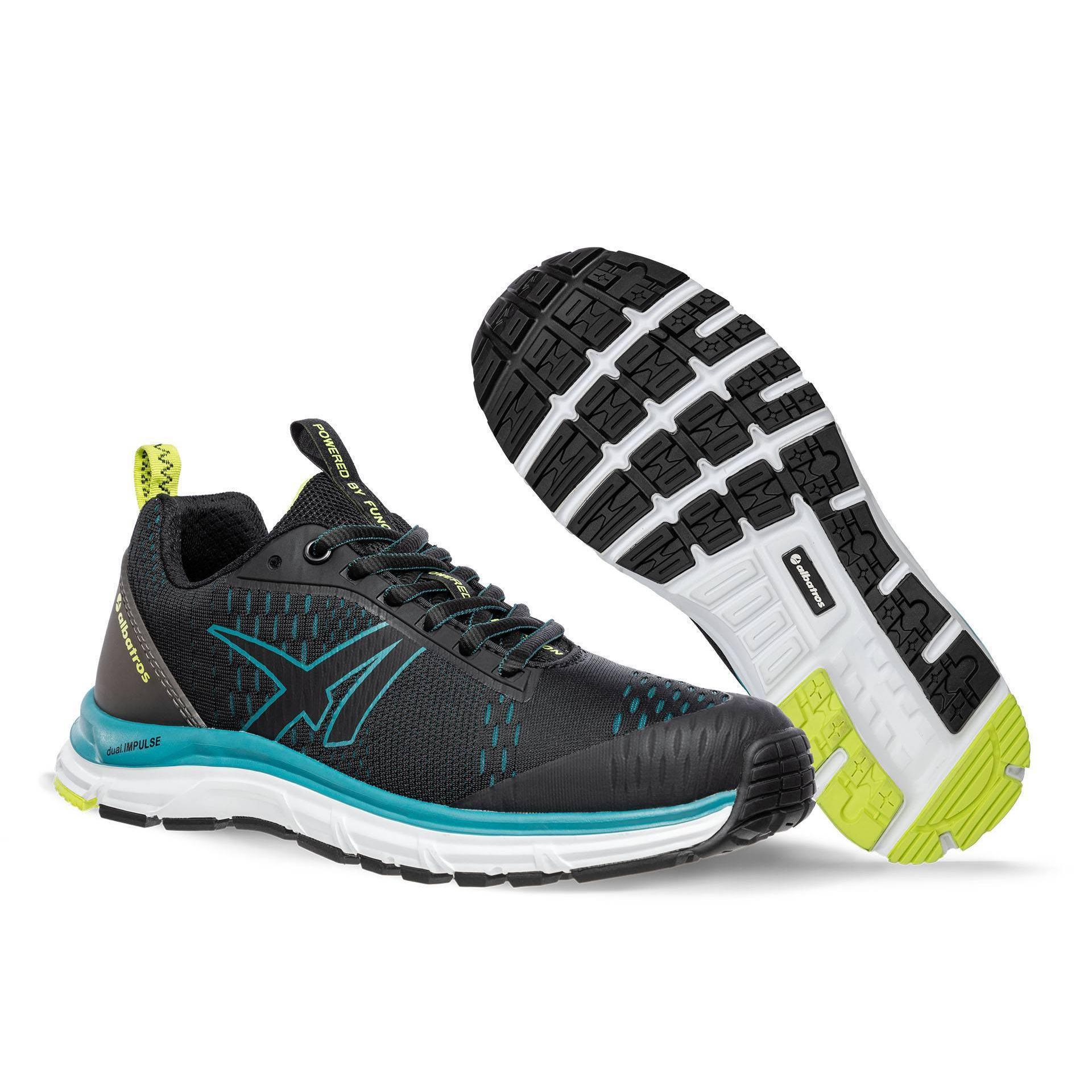 Scarpe Antifortunistiche Albatros aer55 st black blue low O1 ESD HRO SRA 654940