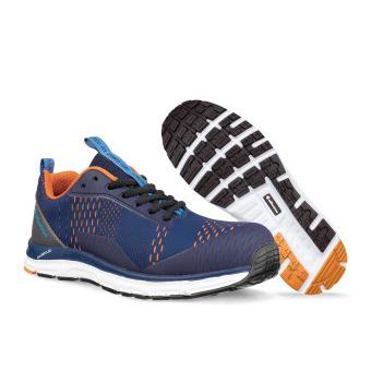 Scarpe antinfortunistiche Albatros AER55 Impulse Black Orange Low S1P ESD HRO SRA 647510