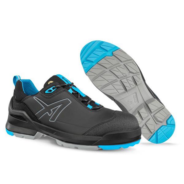 Scarpe Antinfortunistiche Albatros Taraval Black/blue Low S3L ESD FO SR 648030