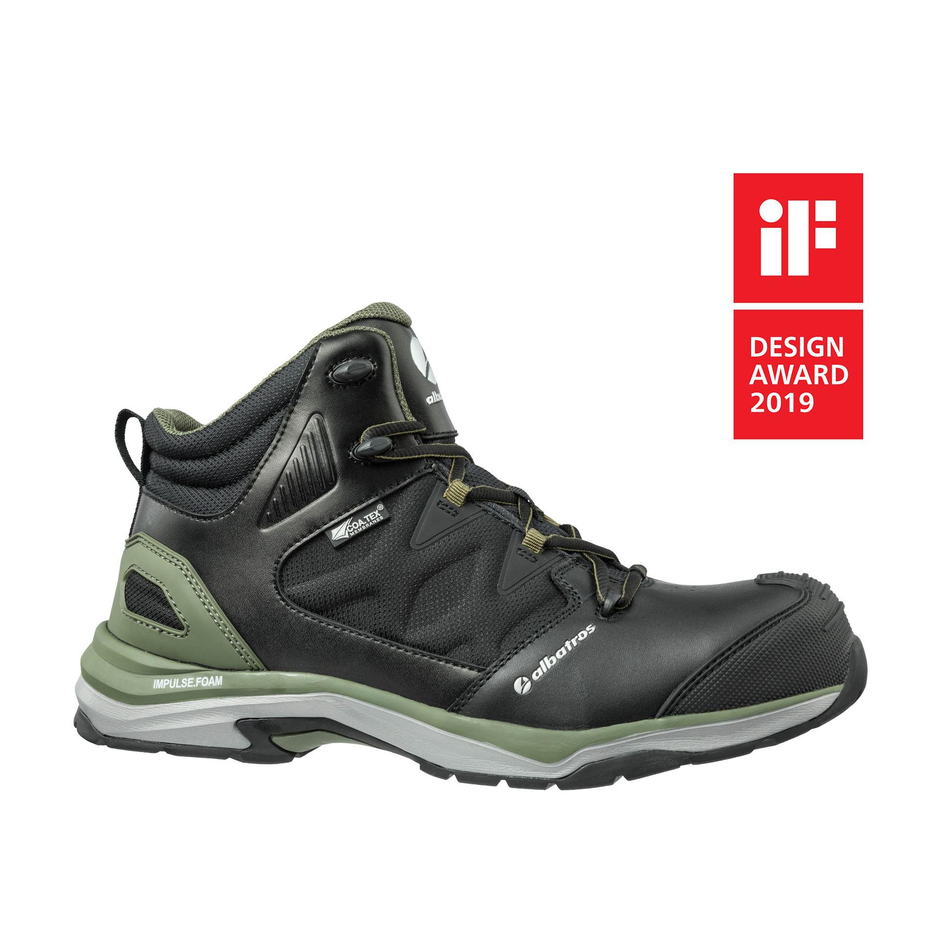 Scarpe antinfortunistiche Albatros Ultratrail ctx mid S3 ESD WR HRO SRC 636220