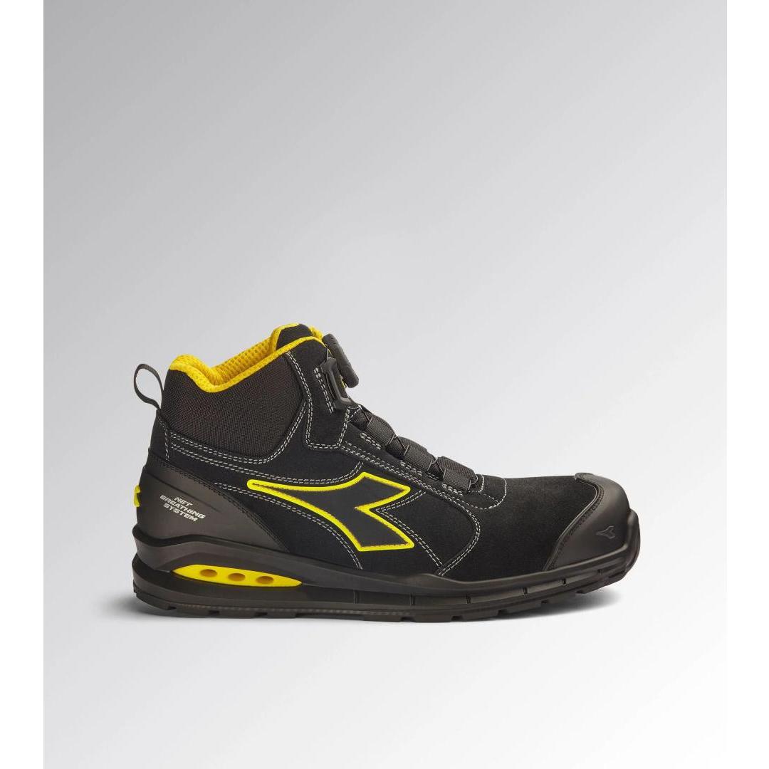 Scarpe Antinfortunistiche Alte BOA Diadora Utility Run Net Airbox Master S3S FO SR SC ESD 701.182533