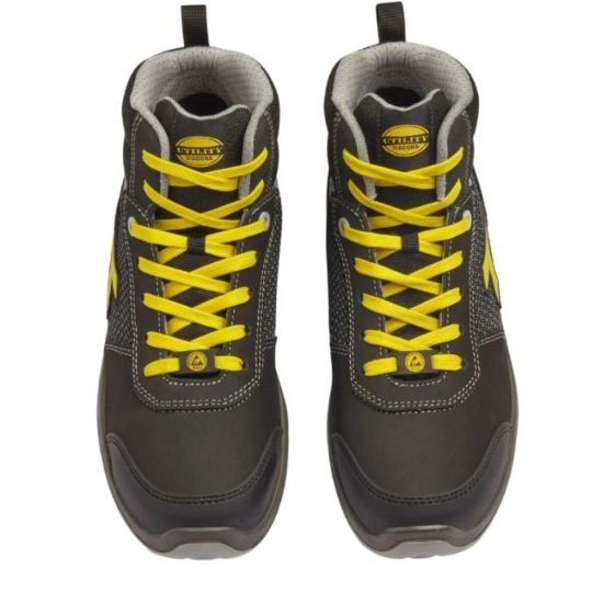 Scarpe Antinfortunistiche Alte Metalfree Diadora Utility Speedy Mid S3S FO SR SC ESD 701.182386 Comode Leggere