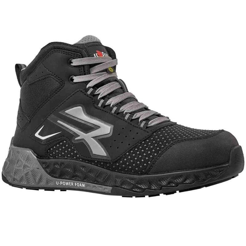 Scarpe antinfortunistiche Alte U-Power Red Stratos Arryn S3S HI HRO FO ESD SR RT10124 Metalfree Comode