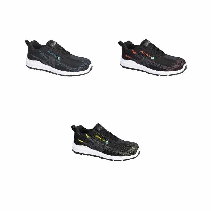 Scarpe Antinfortunistiche Basse Metalfree Portwest Eco Fly S1PS SR FO FC06