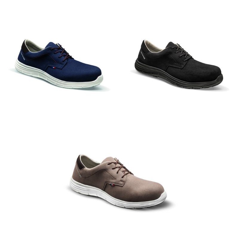 Scarpe Antinfortunistiche Basse Metalfree Senza Puntale Lemaitre Derby O2 SRC CI FO DERMO20