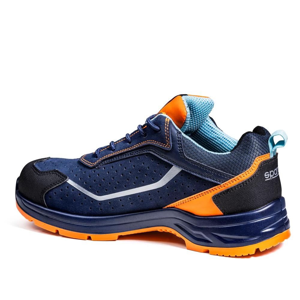 Scarpe Antinfortunistiche Basse Metalfree Sparco Indy Gulf Meteor S1PS SR FO ESD LG 07538GU-BMAF