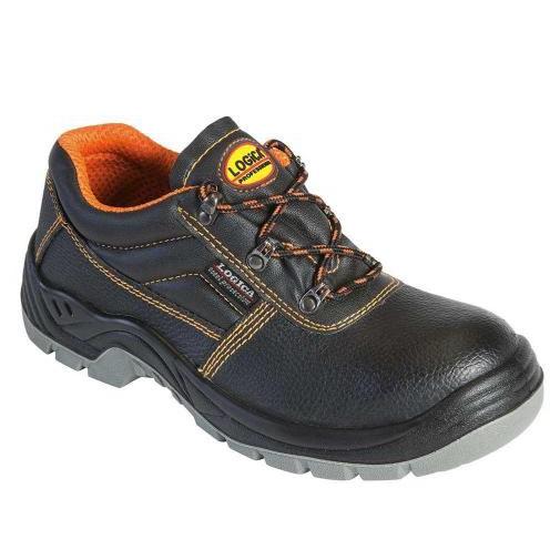 Scarpe antinfortunistiche Basse Pelle Nera Logica S3 SRC ST29-44