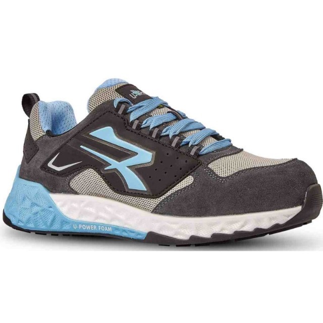 Scarpe antinfortunistiche Basse U-Power Red Stratos Arya S1PS HI HRO FO ESD SR RT20016 Metalfree Comode