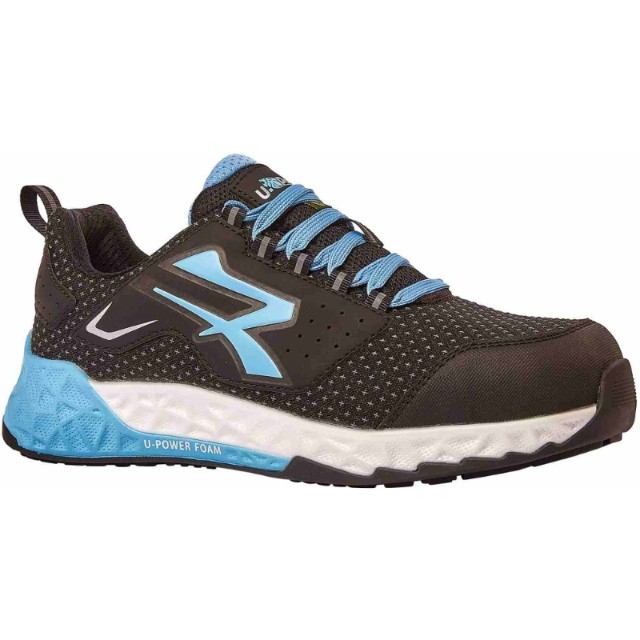 Scarpe antinfortunistiche Basse U-Power Red Stratos Vhagar S3S CI HI HRO FO ESD SR RT20094 Metalfree Comode