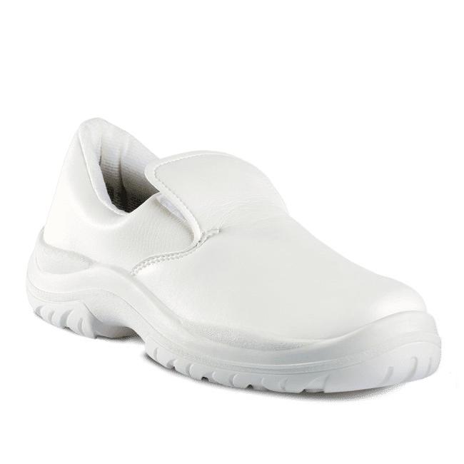 Scarpe antinfortunistiche Bianche Mocassino antinfortunistico FTG 2550M S2 SRC