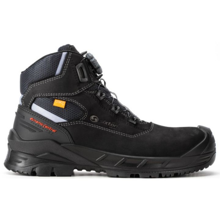 Scarpe Antinfortunistiche Chiusura Boa Sixton Brennero BOA S3S FO CI SC LG SR ESD 70534-03L Alte Metalfree