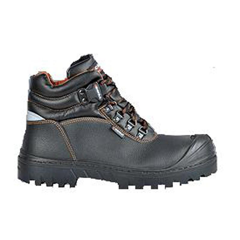 Cofra 26501 Chagos S3 HRO SRC - Scarpe Di Sicurezza Con Puntale Non Metallico, Suola Resistente A 300°C, Taglia 42, Colore Nero