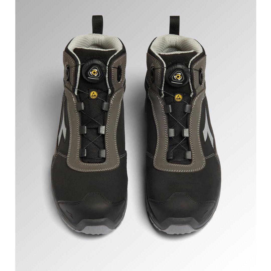 Scarpe antinfortunistiche Diadora SHARK ST IMP LEA Q MID S3S FO SR SC ESD BOA 701.180611