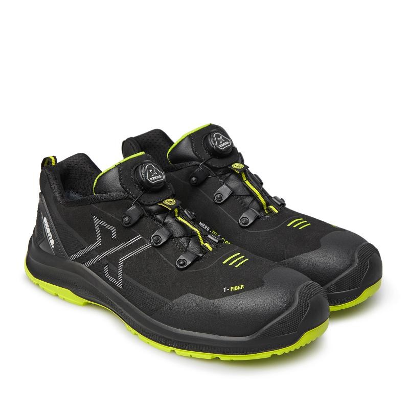 Scarpe Antinfortunistiche Exena Viber S7L CI FO SR ESD Basse Chiusura a Boa Metalfree