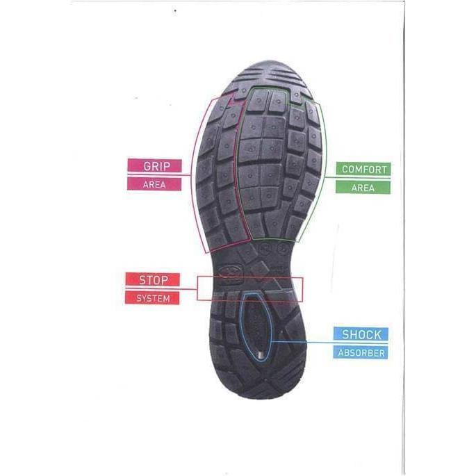 Scarpe antinfortunistiche FTG Ultraleggere Squash S1P SRC Traspiranti Comode Antiscivolo