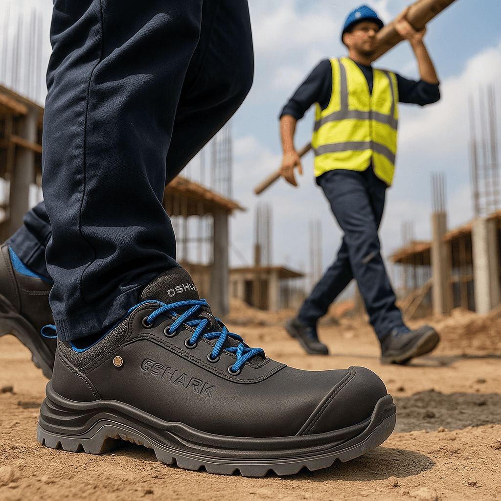 Scarpe Antinfortunistiche GShark Elton S3S FO SR ESD Antiscivolo Impermeabili Leggere Resistenti invernali