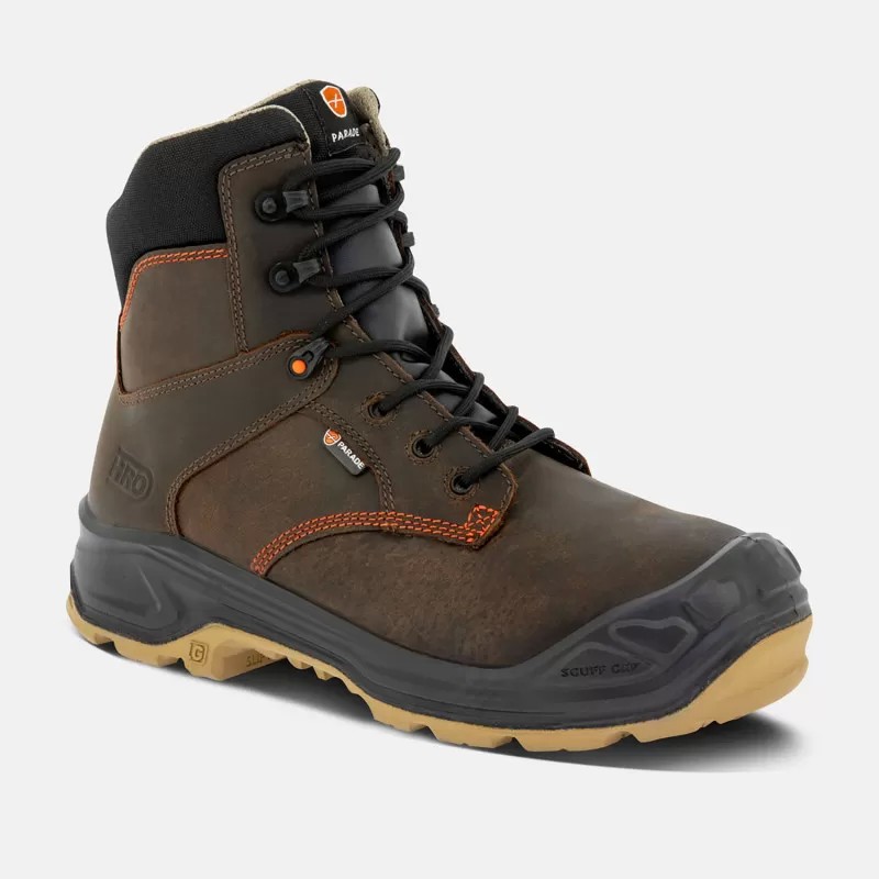 Scarpe Antinfortunistiche Parade Netna S3 SR FO LG SC CI HI HRO 07NETNA1823 Alte Metalfree