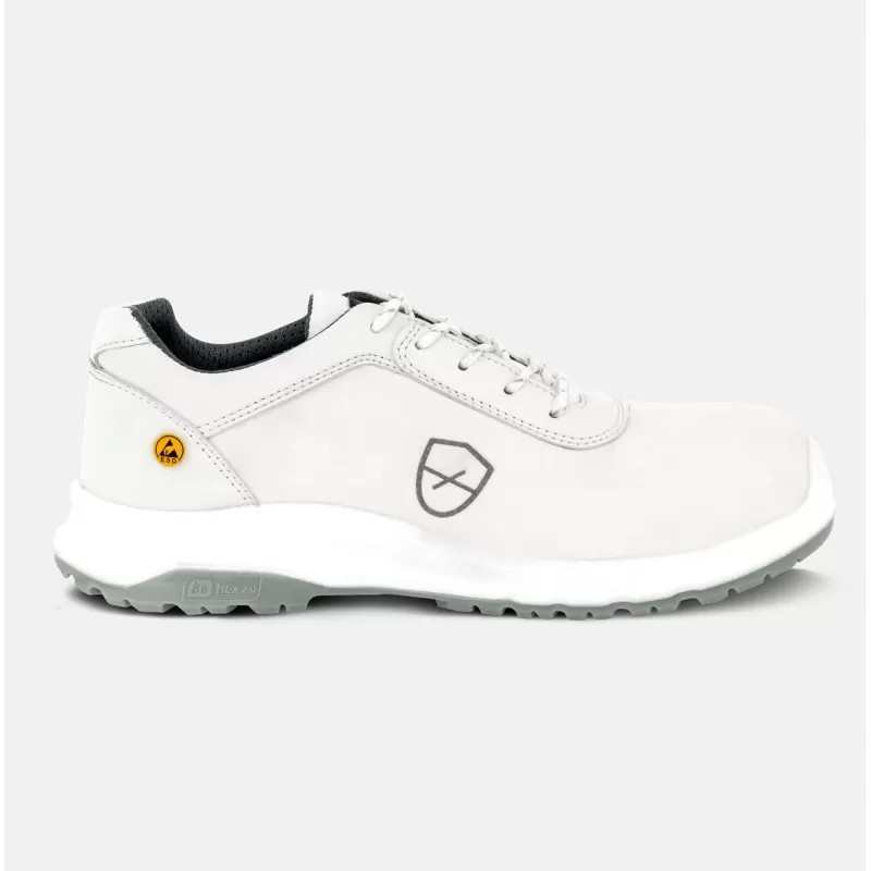 Scarpe Antinfortunistiche Parade Ragar S3 SR FO CI HI ESD 07RAGAR9817 Basse Metalfree Bianco