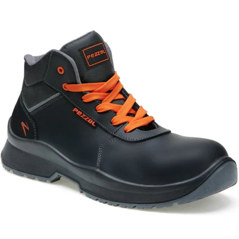 Scarpe Antinfortunistiche Pezzol Jeckson Orange S3S SRC 981S-010 Alte Metalfree