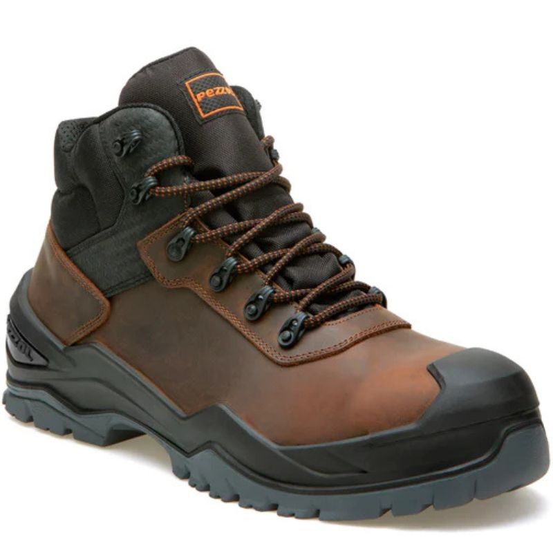 Scarpe Antinfortunistiche Pezzol Leon S3S SC CI FO SR ESD 312BB-02 Basse Metalfree