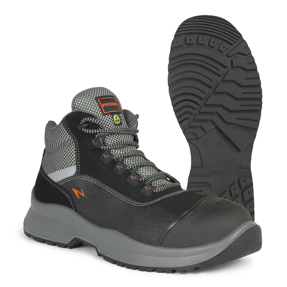 Scarpe antinfortunistiche Pezzol Monza S3 ESD SRC 293S-001