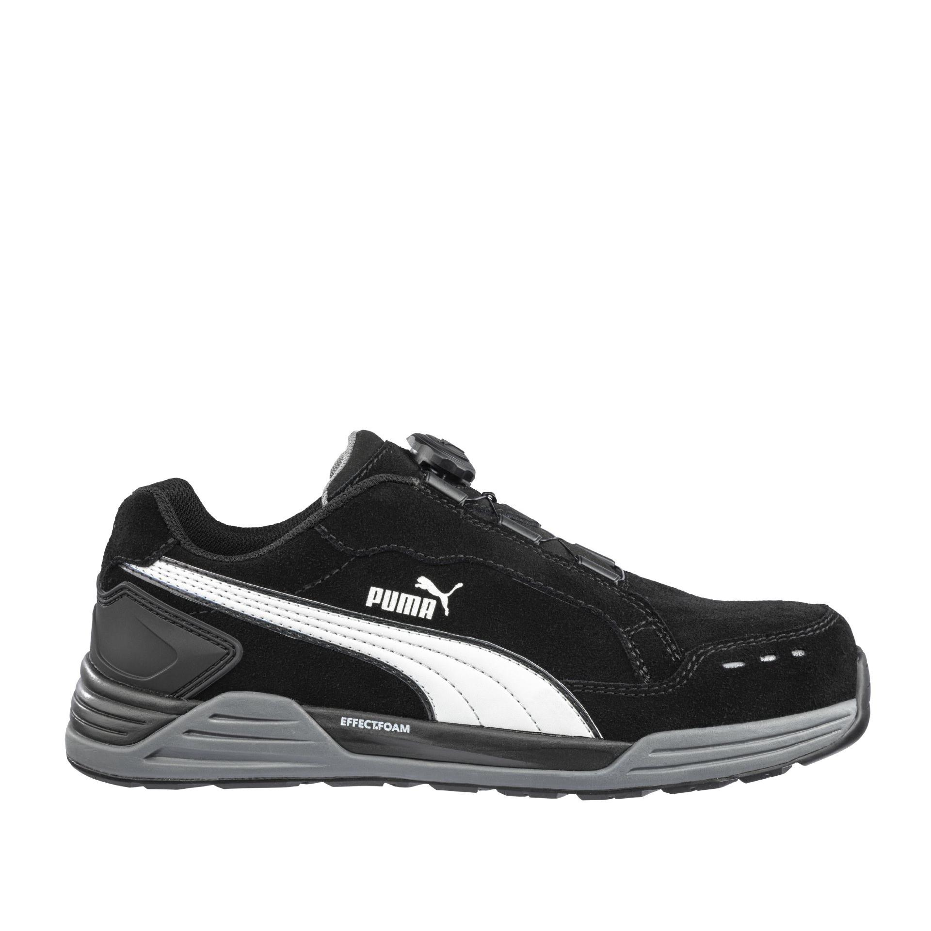 Scarpe antinfortunistiche Puma Airtwist Black Disc Low con chiusura BOA S3 HRO ESD SRC 644651