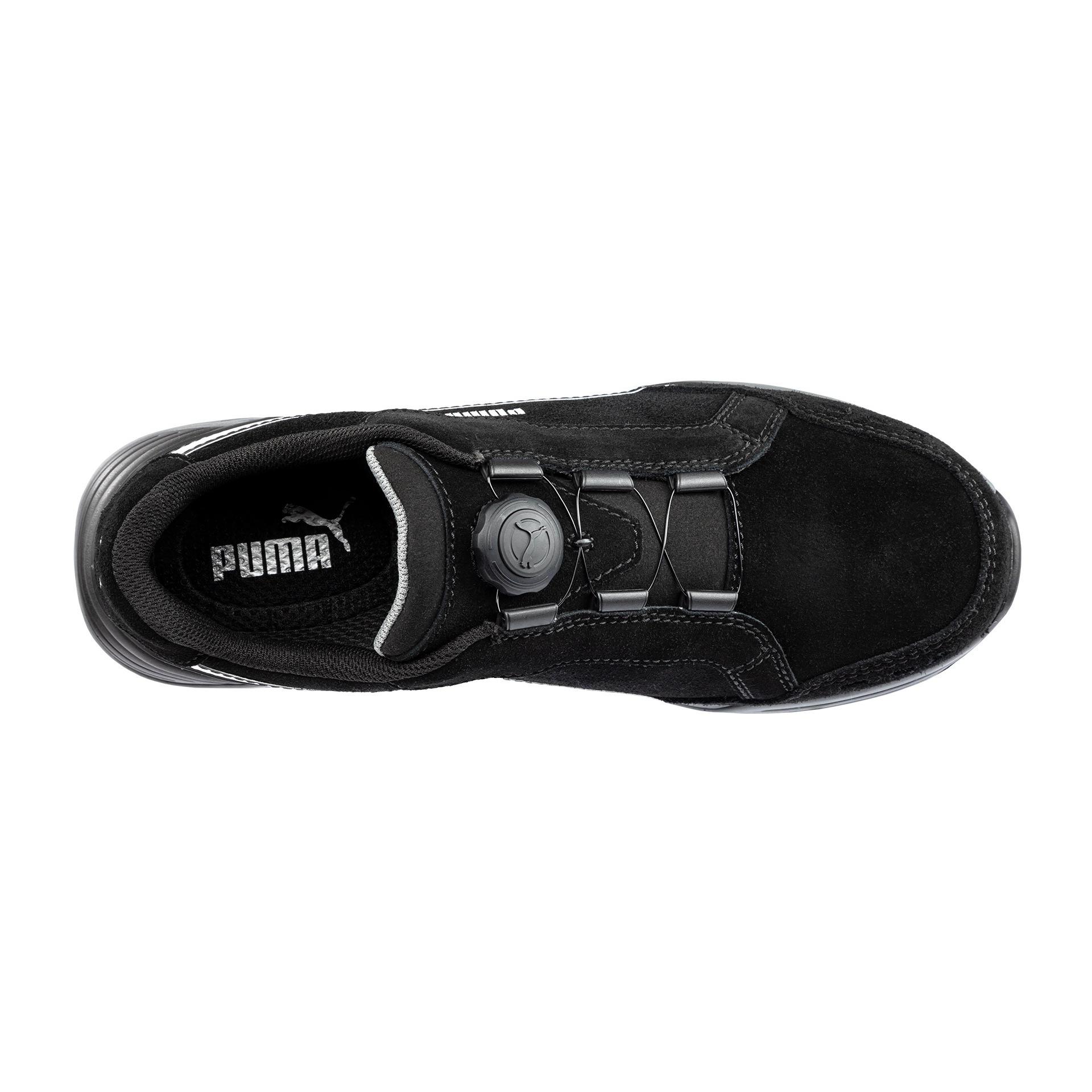Scarpe antinfortunistiche Puma Airtwist Black Disc Low con chiusura BOA S3 HRO ESD SRC 644651