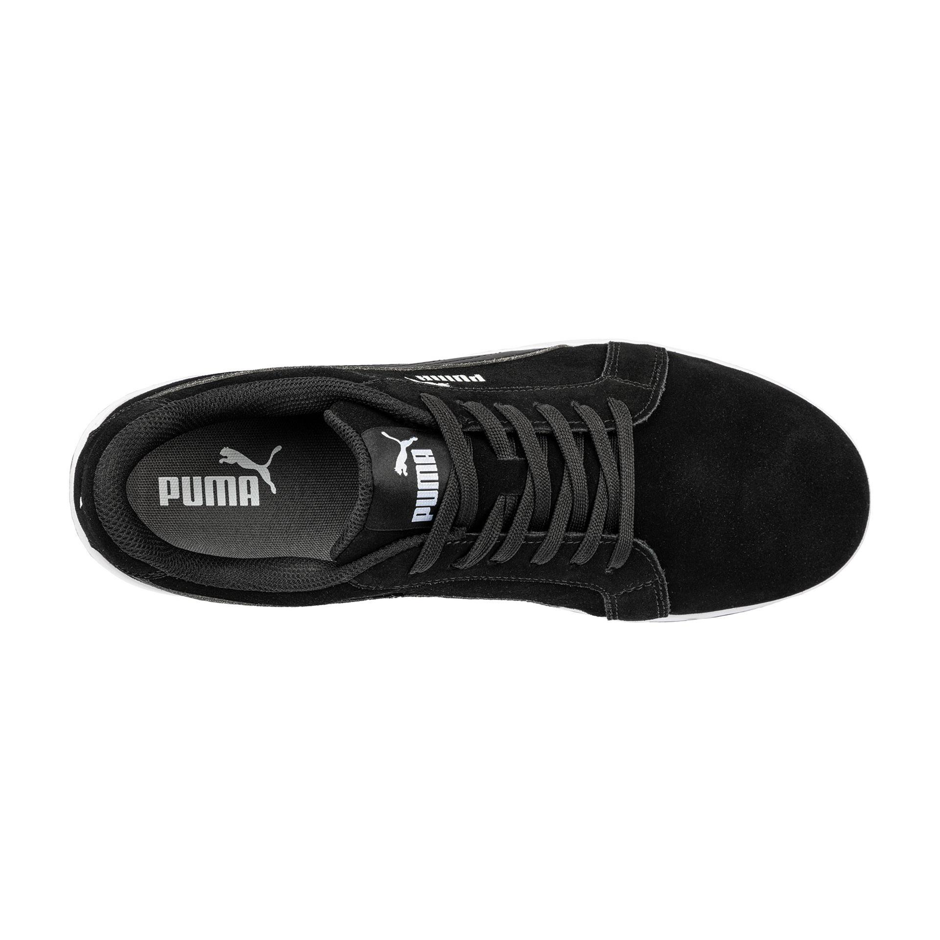 Scarpe antinfortunistiche Puma Iconic Suede Black Low S1P FO HRO ESD SRC 640010