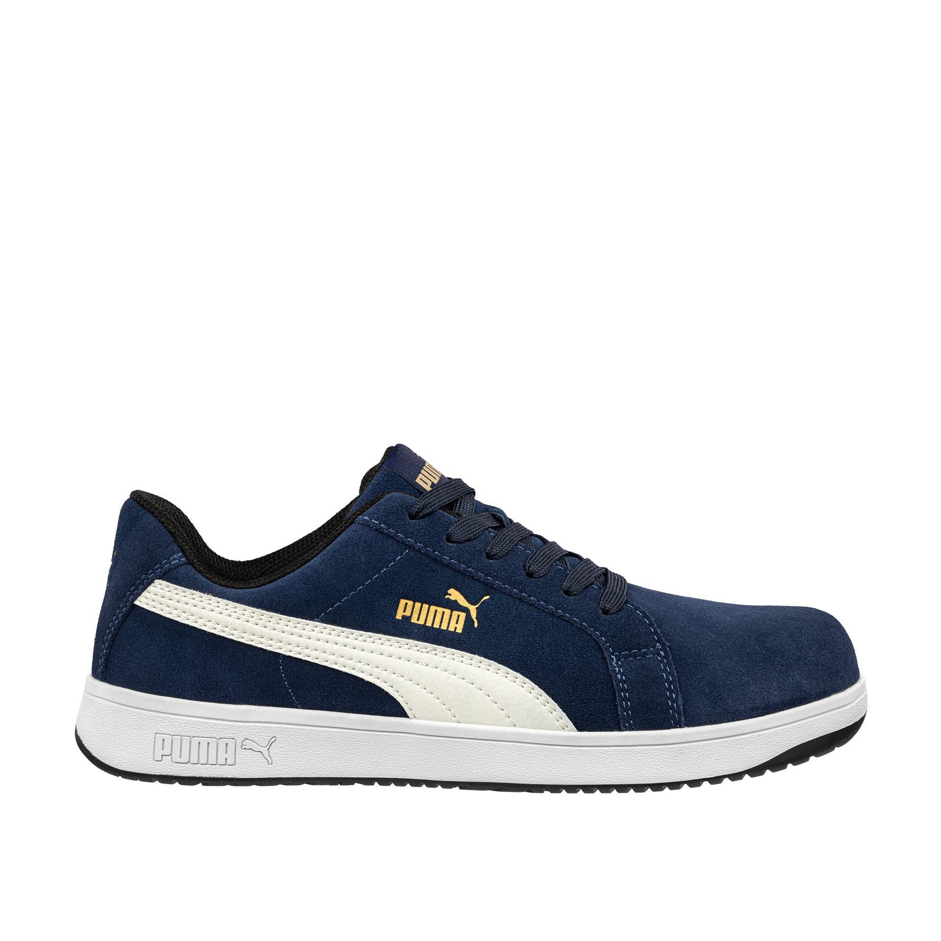 Scarpe antinfortunistiche Puma Iconic Suede Navy Low S1P FO HRO ESD SRC 640020
