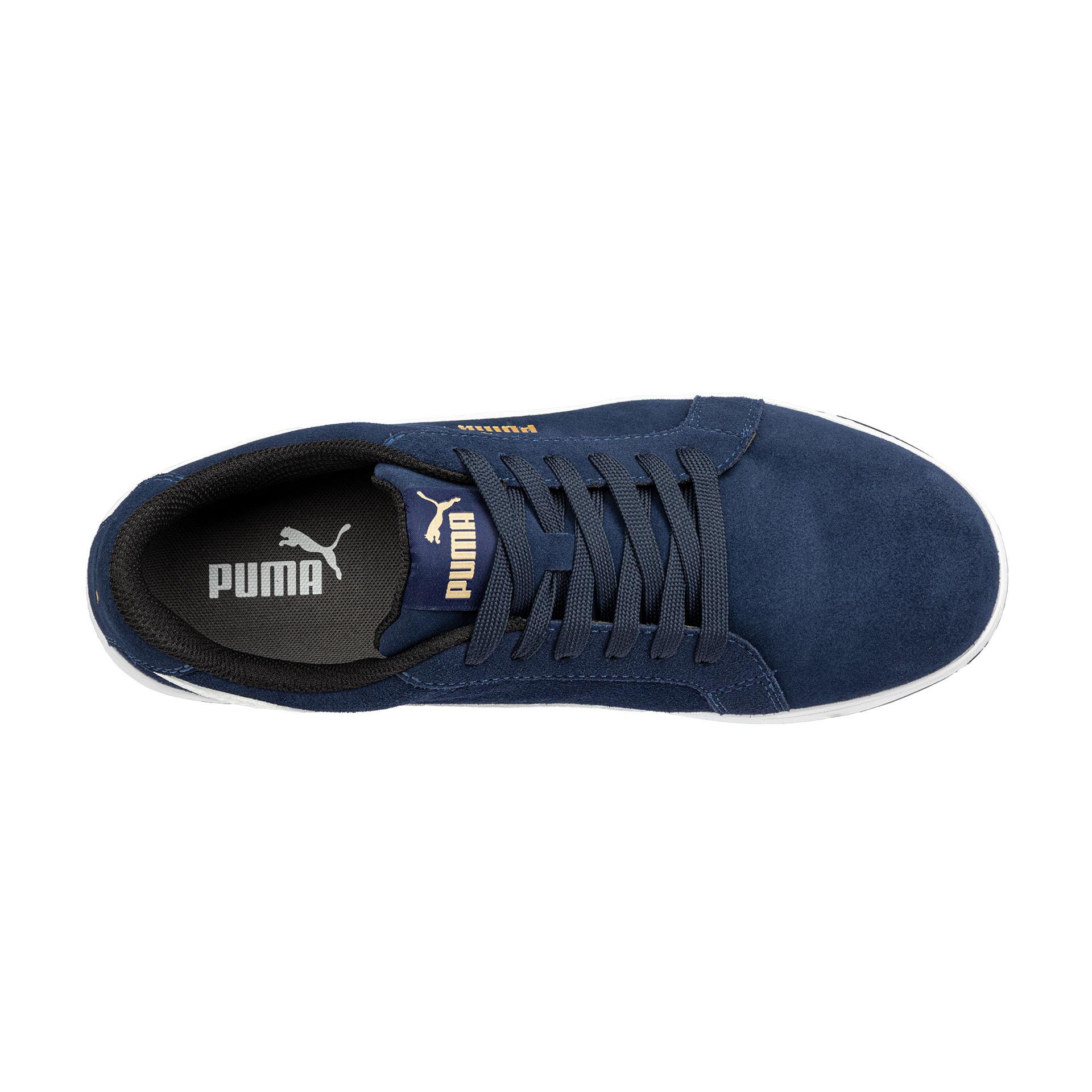 Scarpe antinfortunistiche Puma Iconic Suede Navy Low S1P FO HRO ESD SRC 640020