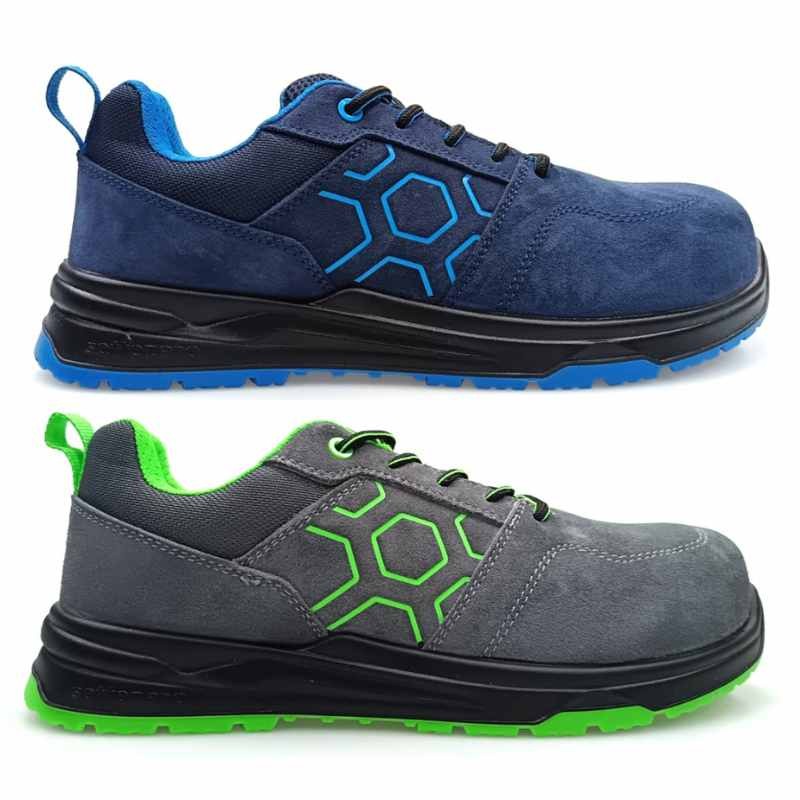 Scarpe Antinfortunistiche Sottozero Cantiere S1PS FO SR ESD SZ800 Basse Metalfree