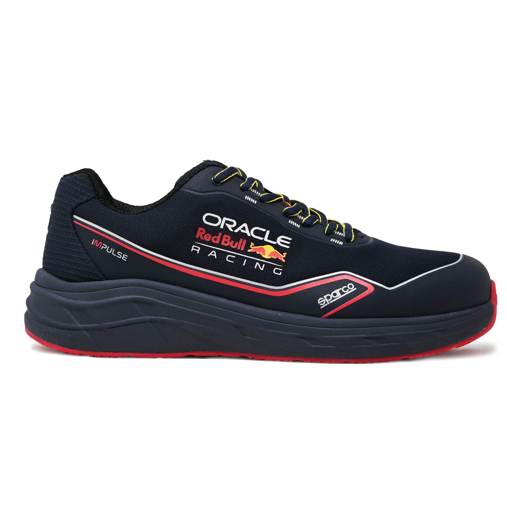Scarpe antinfortunistiche Sparco Impulse Red Bull Milton S1PS SR FO HRO ESD 07545RB-BM